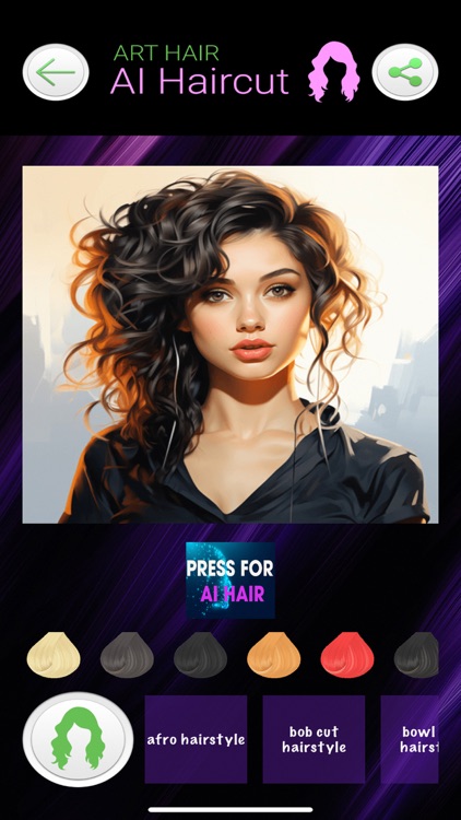 Cabello Artístico: Cabello AI