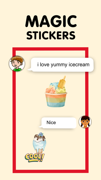 Watercolor Yummy Ice Cream Screenshot