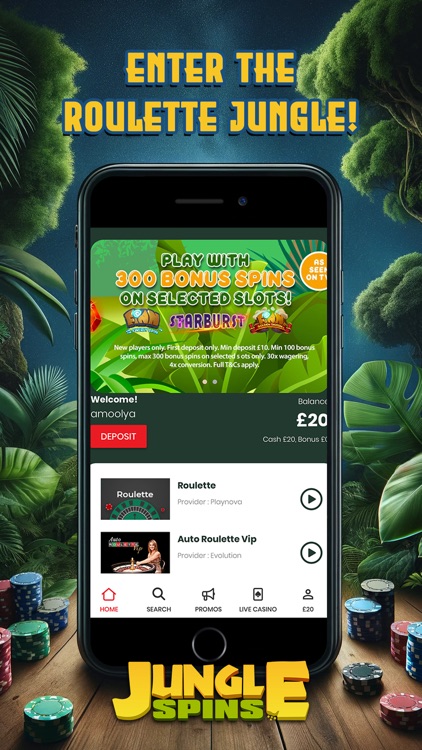 Roulette - Jungle Spins Casino