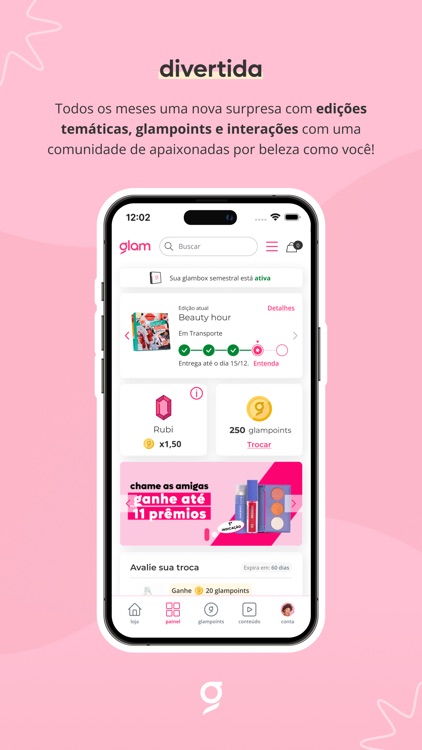 glam: beleza em primeiro lugar