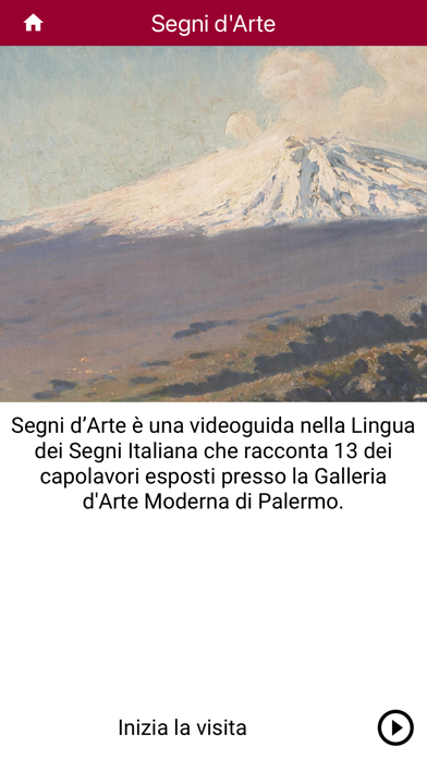 Segni d’Arte Videoguida in LIS Screenshot