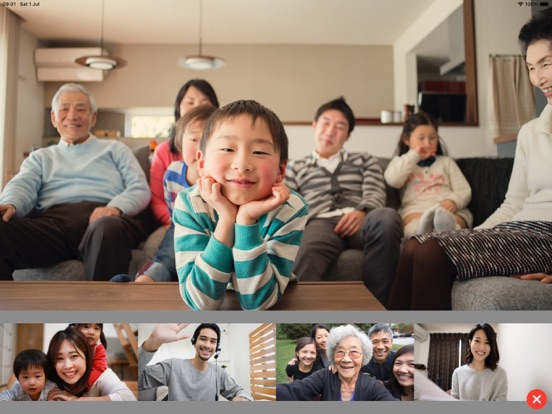 Nanaychat video calls iPad screenshot 2 - Social Networking app