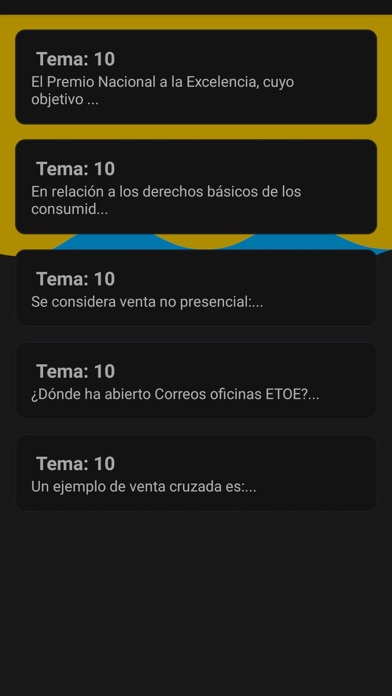 Oposicion M Tests Correos Screenshot