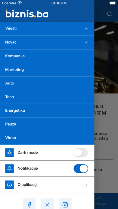 Biznis.ba Screenshot