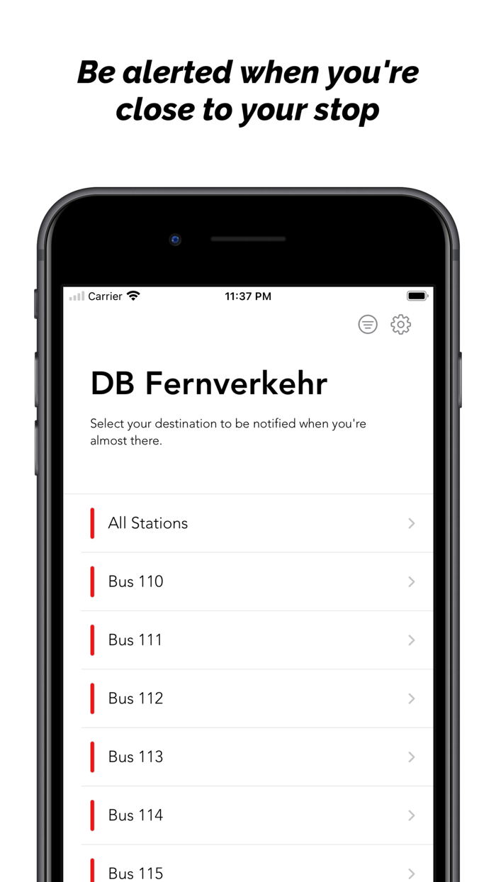 DB Fernverkehr Destinations