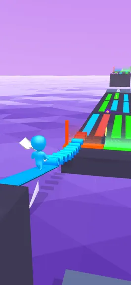 Game screenshot Roll Stack Runner apk