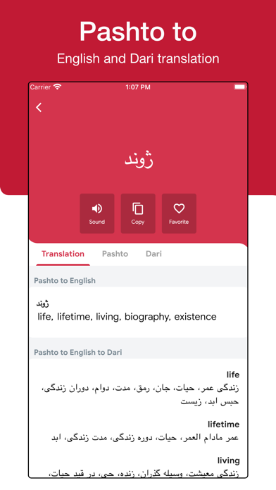 Qamoos Dictionary Screenshot