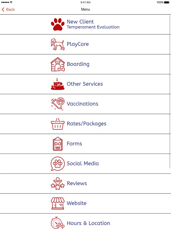 The Grateful Dog iPad screenshot 2 - Business app