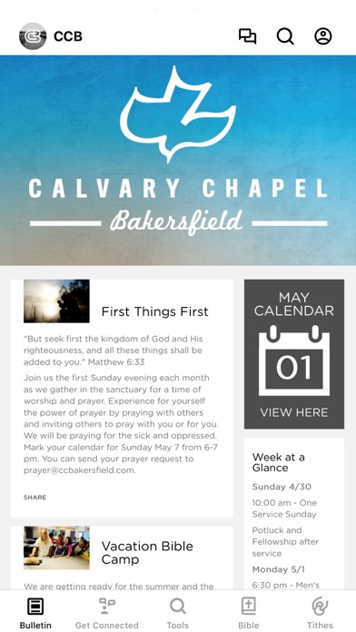 Calvary Chapel Bakersfield Screenshot