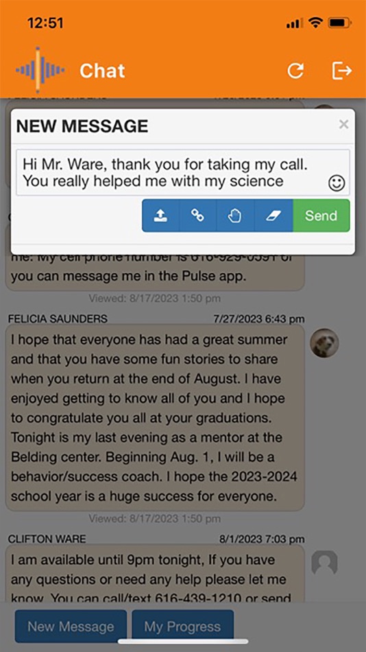 #4. Pulse Comm (iOS) Podle: Student Achievement Systems, LLC