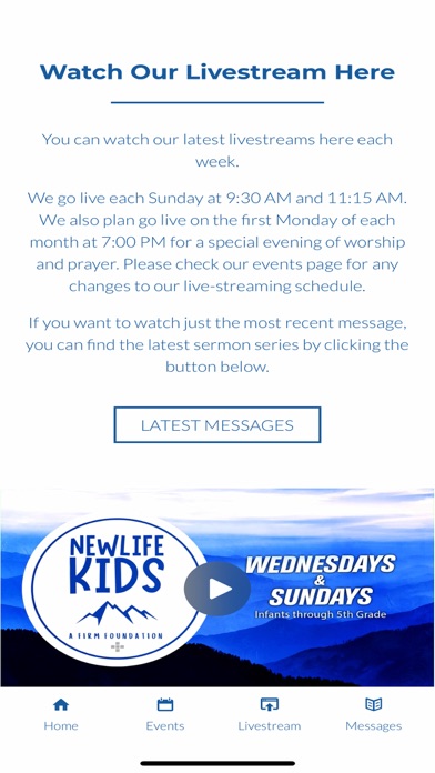 New Life Church - Canton GA Screenshot