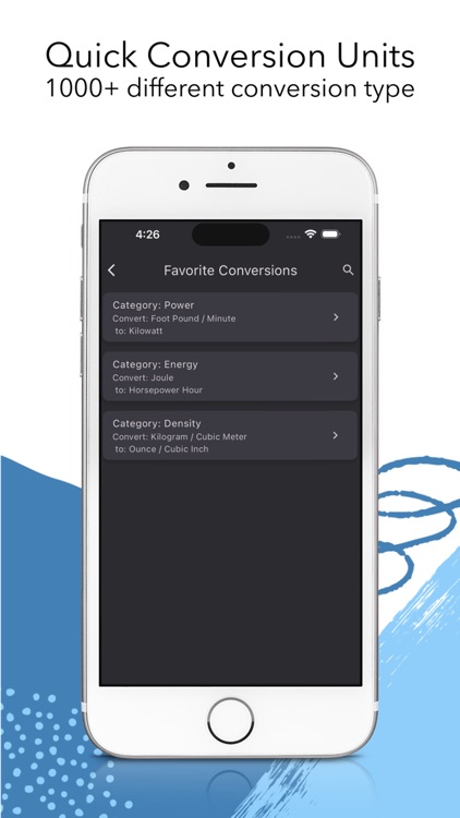Quick Conversion Units