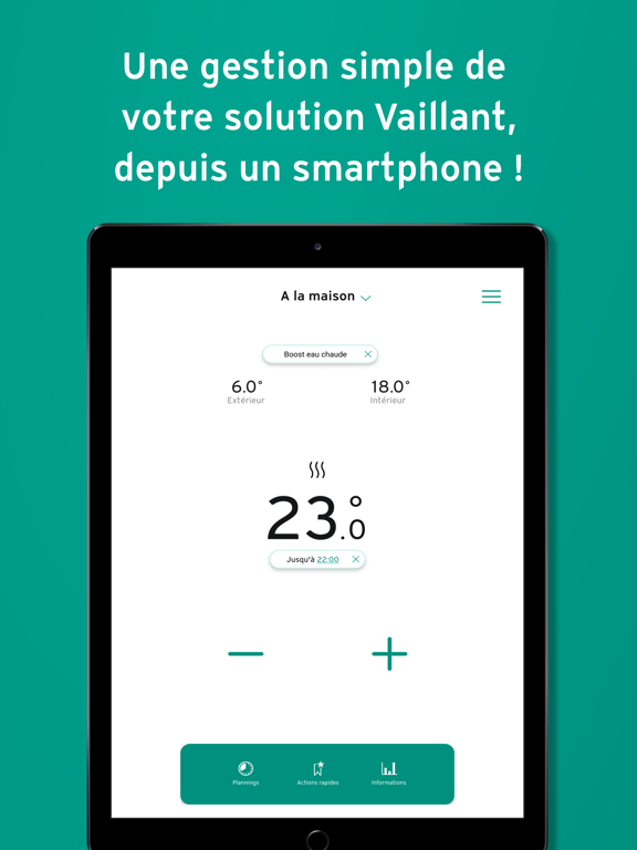 Screenshot #5 pour Vaillant eRelax/vSmart Control
