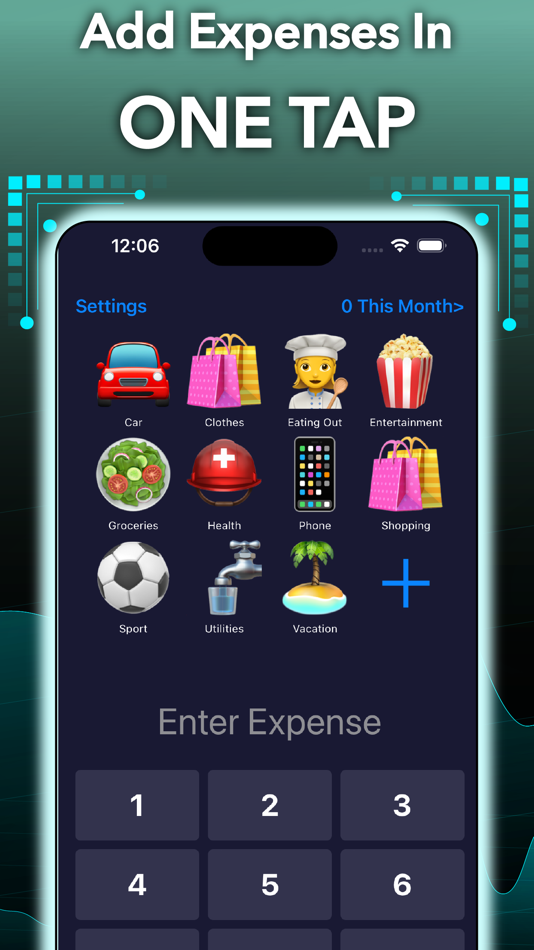 #1. Monthly Expenses Tracker (iOS) di: ROMAN SAFRONOV