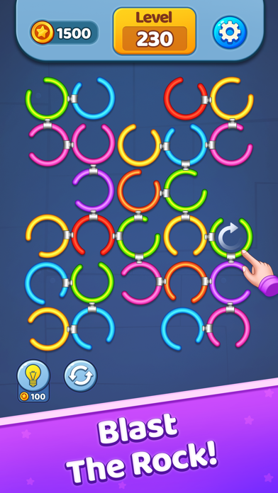 Rotate Rings - Circle Puzzleのおすすめ画像5