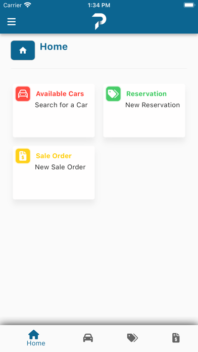 Proactive DMS - Sales Screenshot