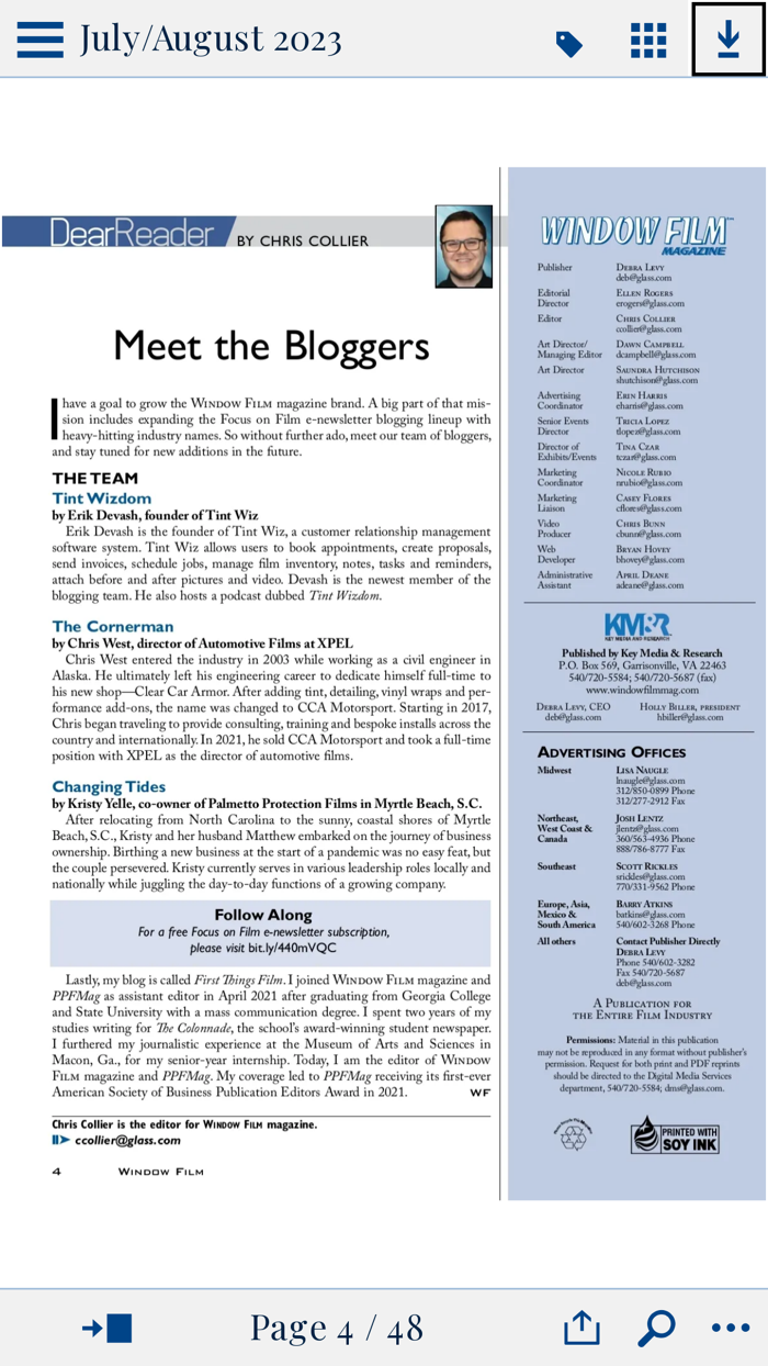 Window Film Magazine