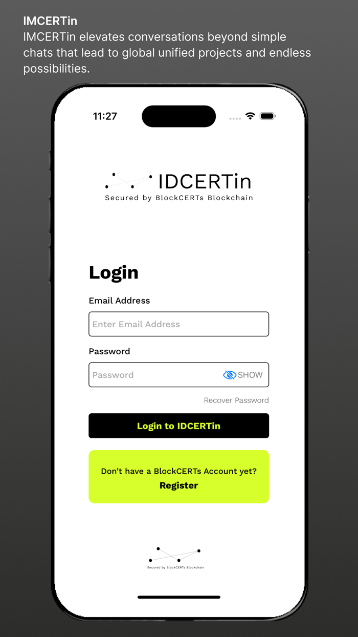 BlockCerts IDCERTin