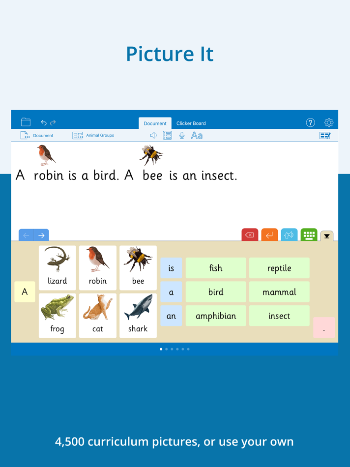 #8. Clicker Writer (iOS) 由: Crick Software