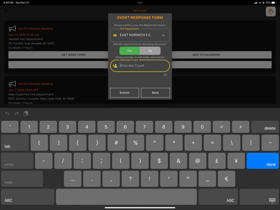 NCJFA iPad screenshot 6 - Education app