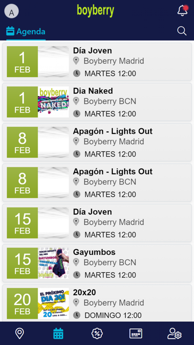 Boyberry App Screenshot