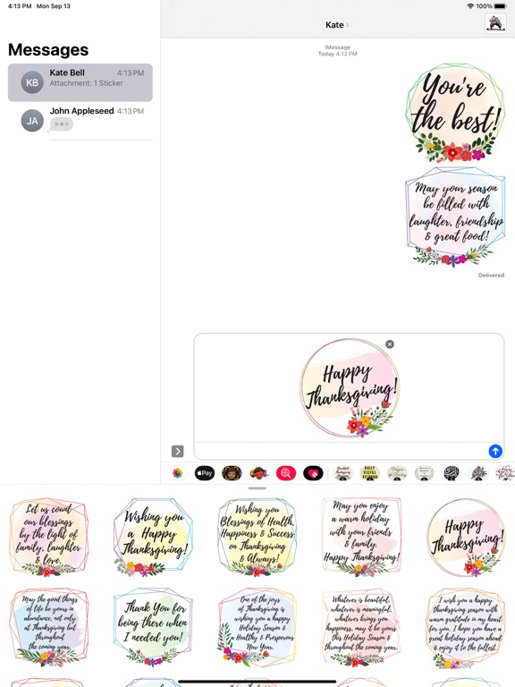 Screenshot #5 pour Beautiful Thanksgiving Message