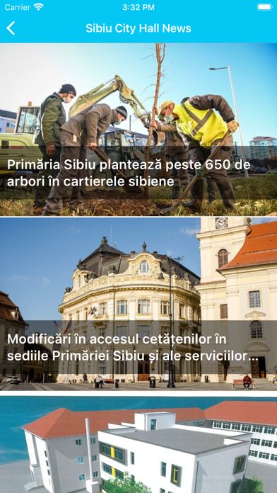 Sibiu City App Screenshot