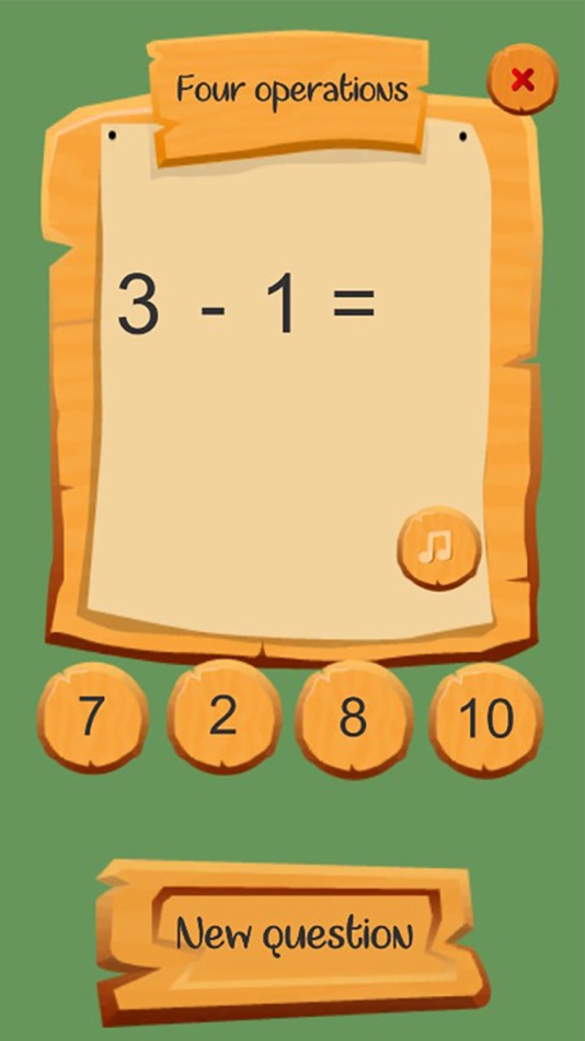 #7. Four Operations Math Education (iOS) 来自: Baris Erdem