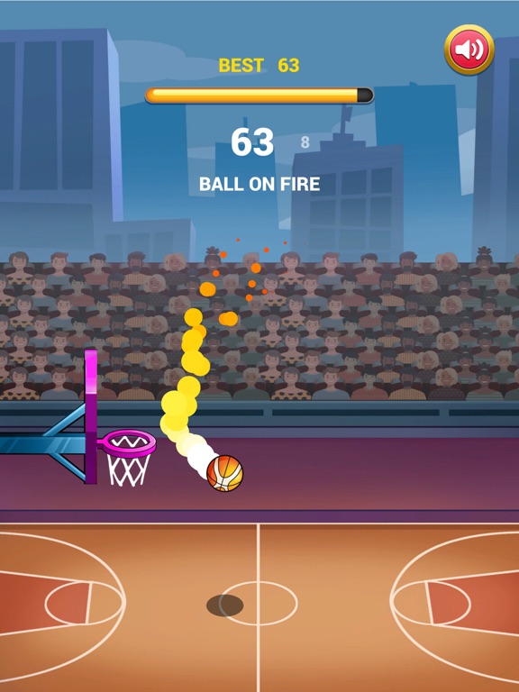 Screenshot #5 pour Basket Ball Dunk Game