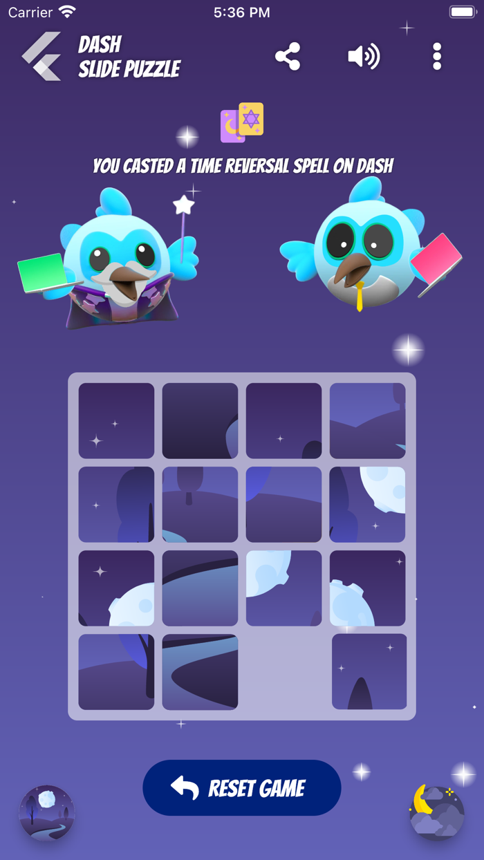 Dash Slide Puzzle