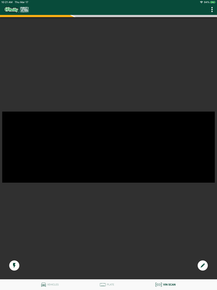 O’Reilly First Call VIN Scan