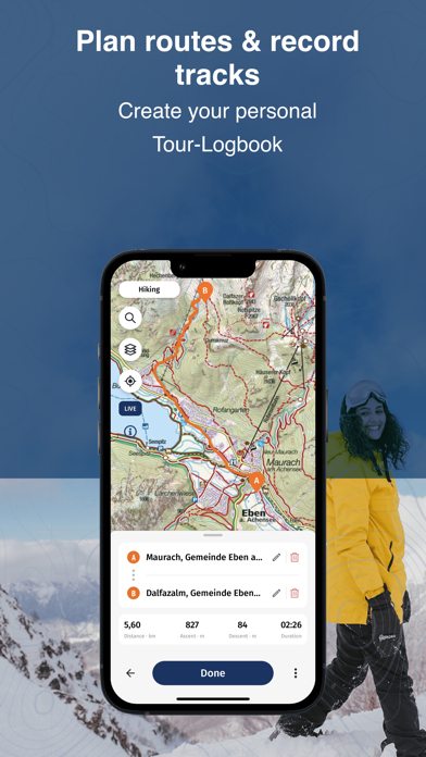 KOMPASS Outdoor & Hiking Maps Screenshot