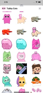 Tubby Cats Stickers screenshot #3 for iPhone