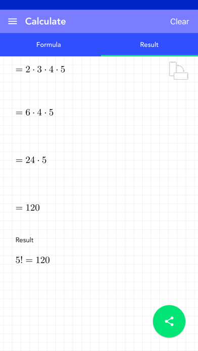 Binomial Coefficient Screenshot