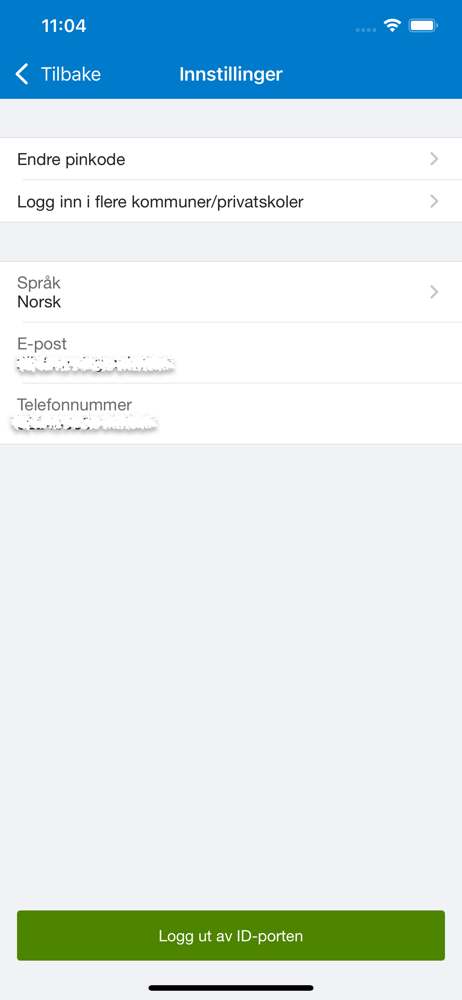 Min Skole - foresatt screenshot 5