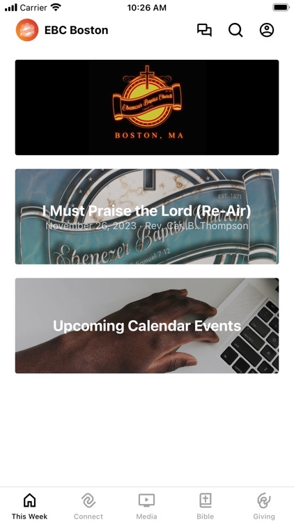 Ebenezer Baptist Church Boston