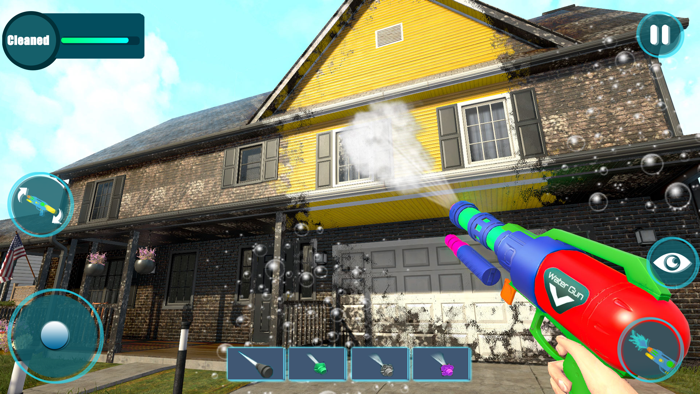 Power Gun Washer Simulator 3D