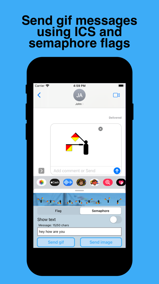 #4. ICS Messenger (iOS) 由: Markus Trapp