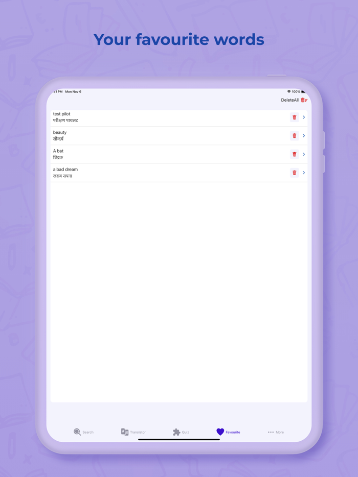 Nepali Dictionary - Translator