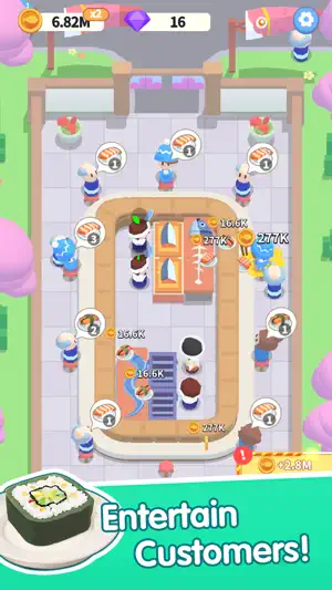 Idle Sushi House screenshot 2