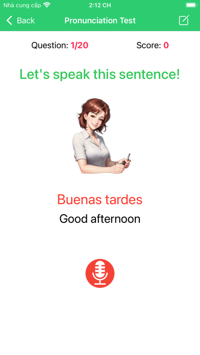 Learn Spanish Language Offline Screenshot