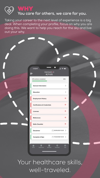 Destination Travelcare Screenshot