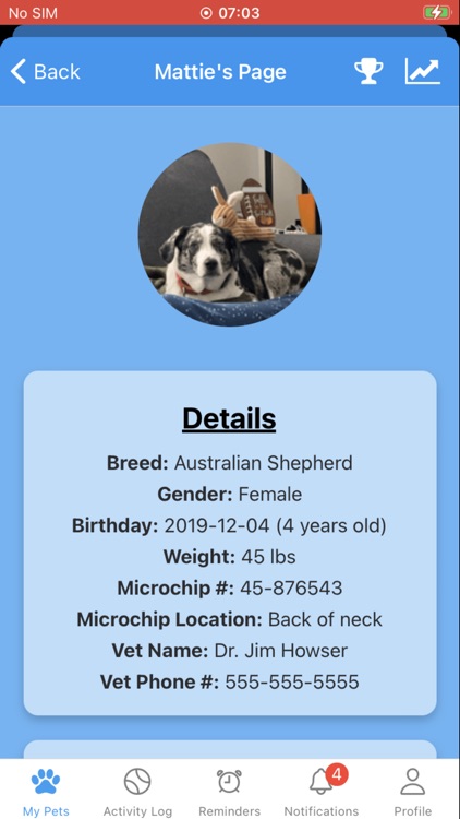 BarkTrack - Pet Health Journal