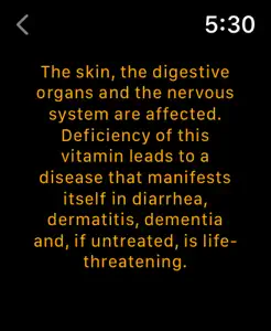 AB Vitamin screenshot #6 for Apple Watch