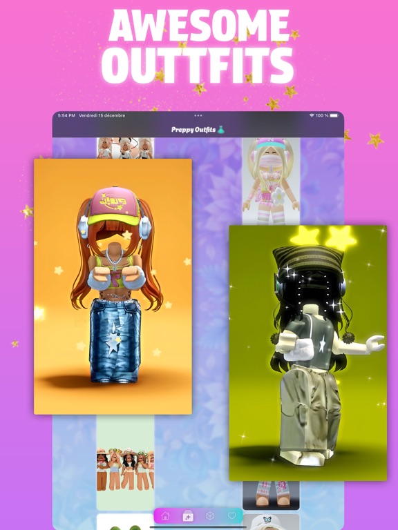 Screenshot #4 pour Preppy Outfits for Roblox