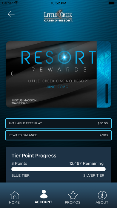 Little Creek Casino Resort Screenshot