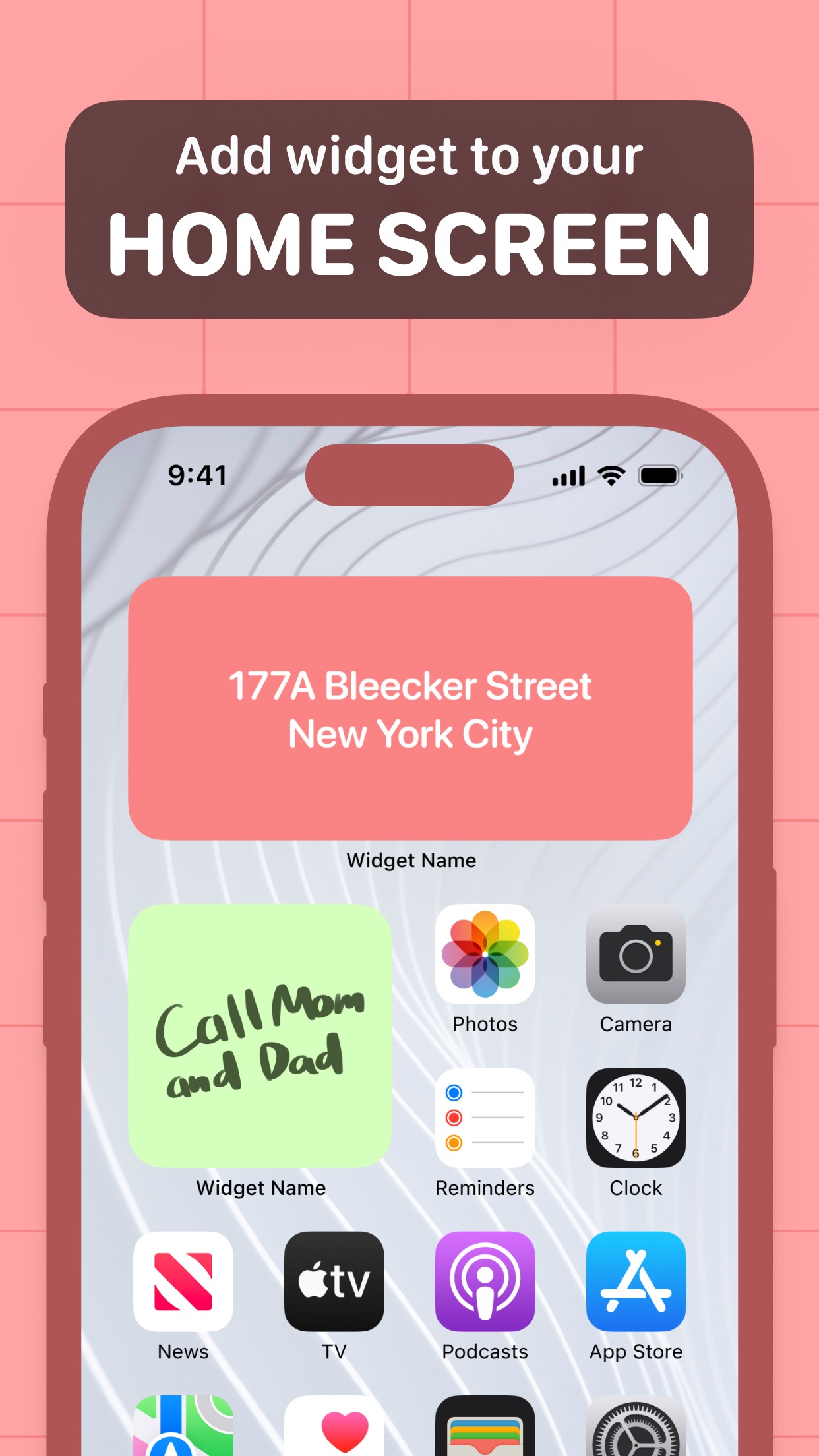 Screenshot do app Sticky Notes Widget
