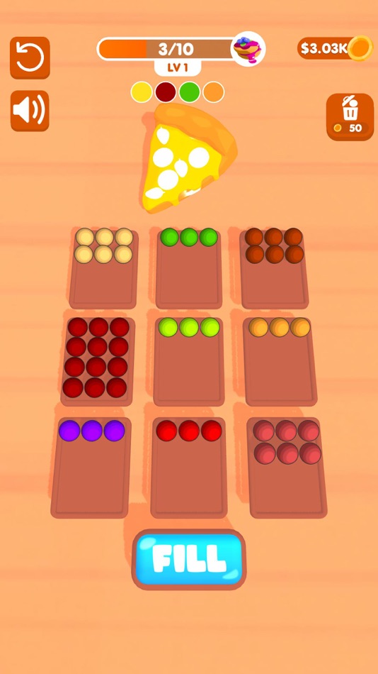 #4. Paint Sort (iOS) 由: Virtual Projects Oyun Yazilim Ve Teknoloji