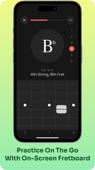 Fret Pro Guitar Notes Trainer Screenshot