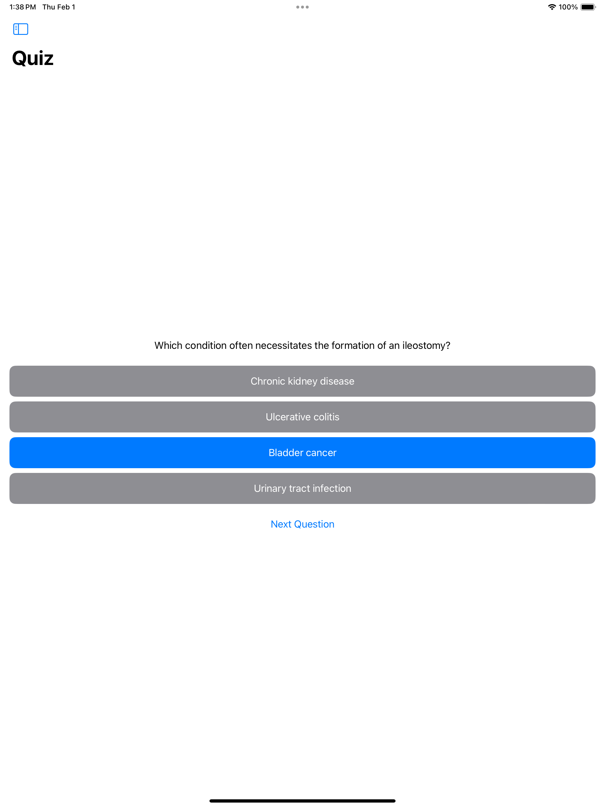 OMS Exam Practice Test